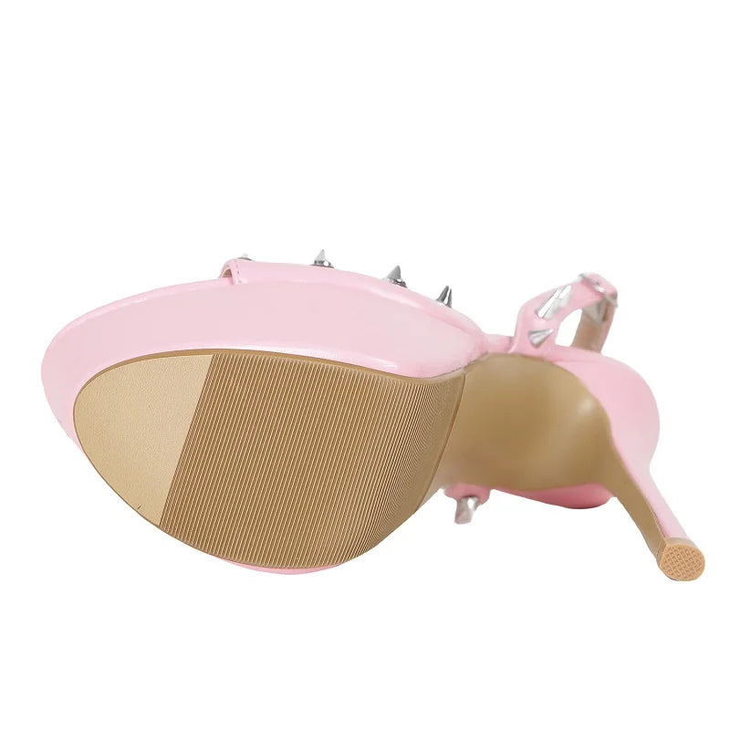 Peep Toe Pole Dance High Heels Sandals for Women