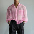 Sheer Button Shirt