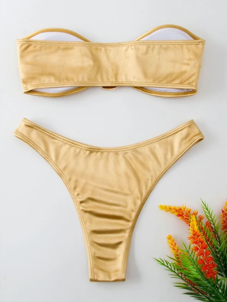 Shiny Bikini Set