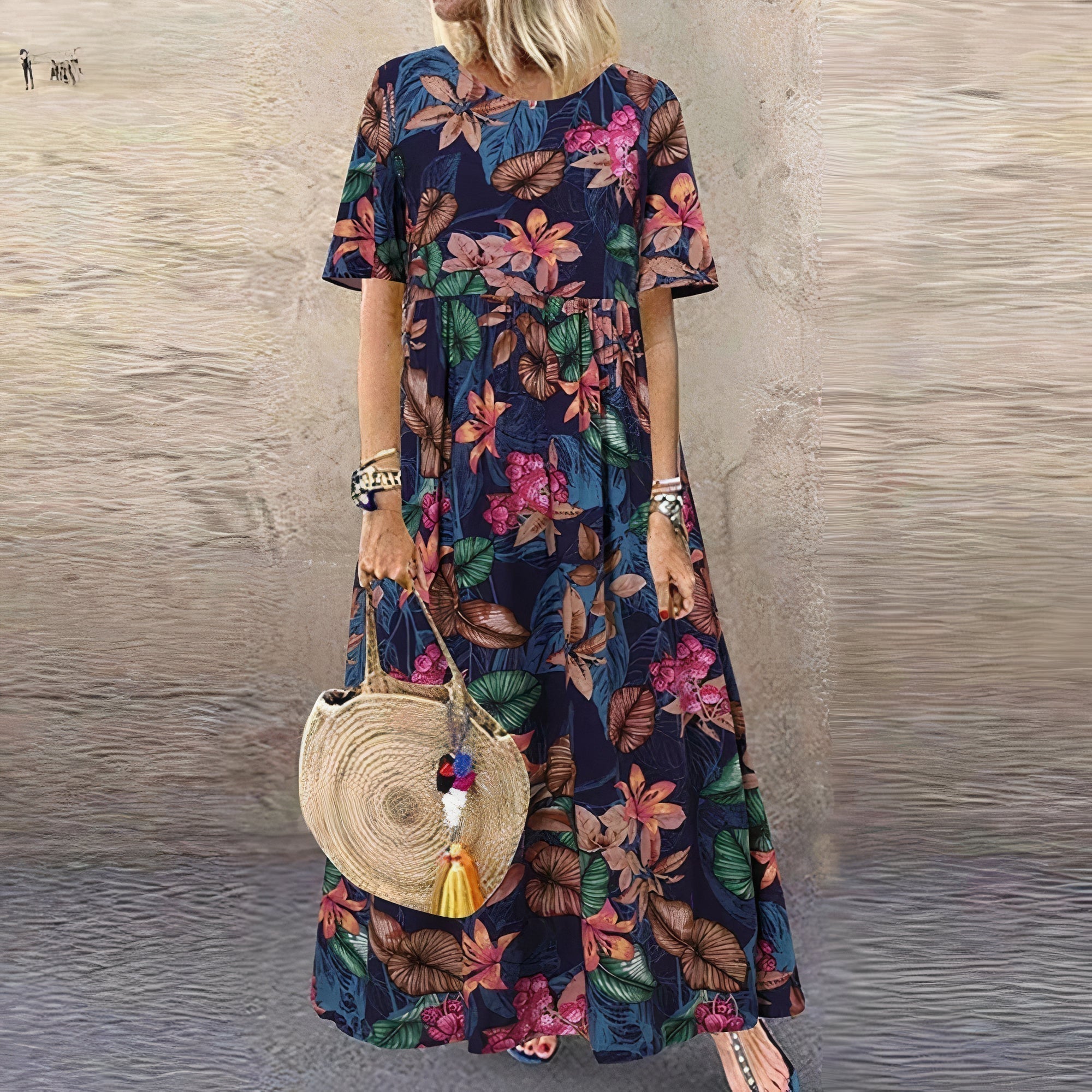| Floral Maxi Dress