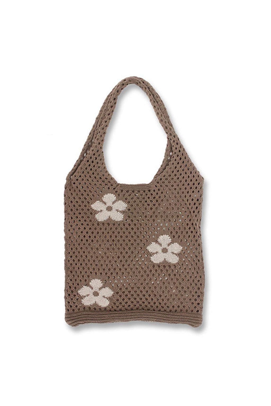 Small Flower Hollow-out Crochet Bag