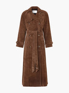 | Women’s Warm Belted Trench Coat