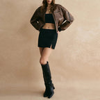 Sofia Amoretti Chic Leather Jacket