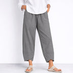 Sofia Amoretti Loose Fit Cropped Pants