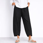 Sofia Amoretti Loose Fit Cropped Pants