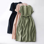 Sofia Amoretti Retro Pleated Dress