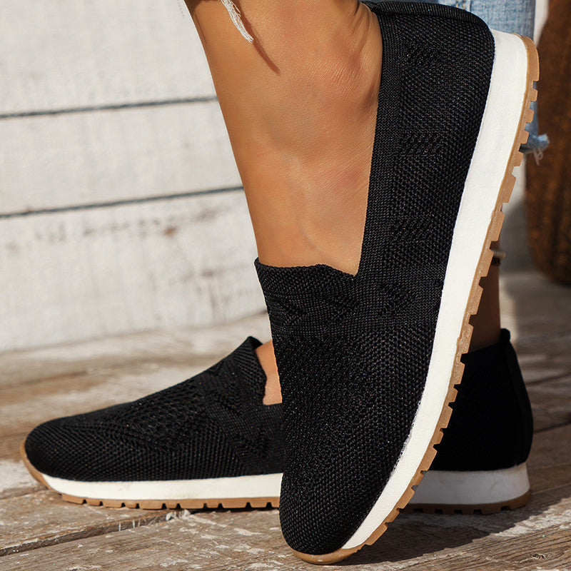 Sofia Amoretti Slip-On Mesh Shoes