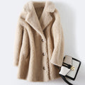 Sofia Amoretti Teddy Mid-Length Wool Coat