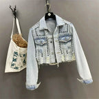 Sofia Amoretti Studded Denim Jacket