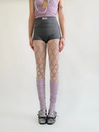 Soft Girl Floral Lace Tights