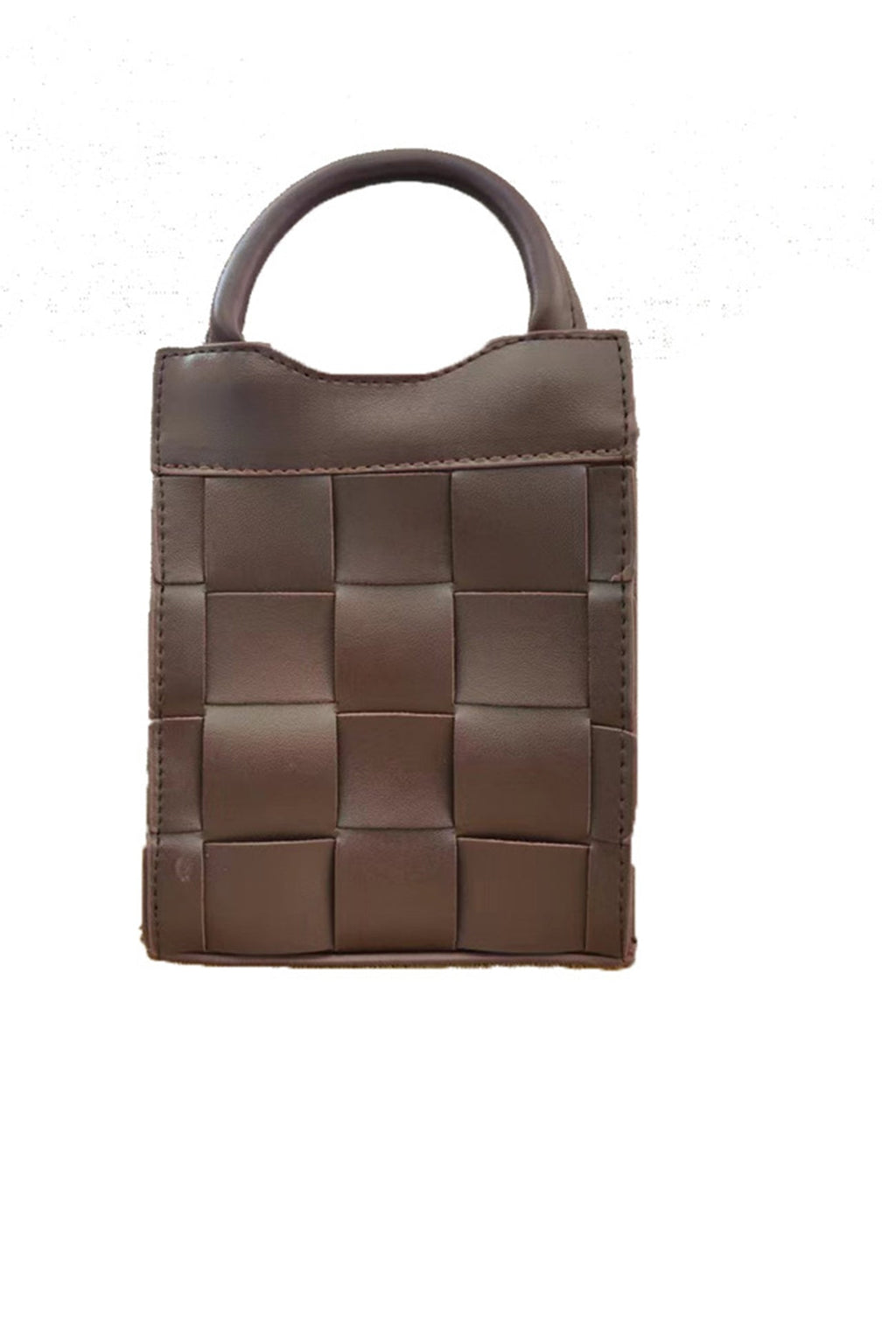 Solid Color 2-Way Woven Bag