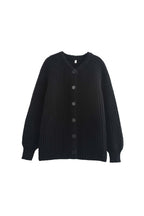 Solid Color Botton Down Cardigan