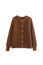 Solid Color Botton Down Cardigan
