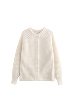 Solid Color Botton Down Cardigan