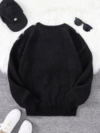 Spiderweb Pullover Sweater