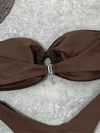 Strapless Bikini Set