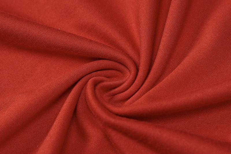Spaghetti Strap V-Neck Waist Cut Out High Split Bodycon Maxi Dress