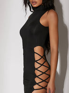Addicted to You Cut Out Baddie Dress