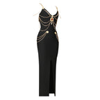Bellamy Rhinestone Gown Dress