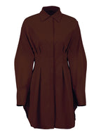 Elletra Pleated Dress
