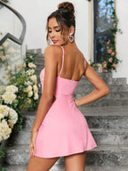 Glamorous Shimmer Rhinestone Bodycon Sleeveless Dress
