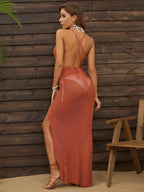 Maya Crochet Knit Dress