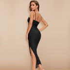 Nadin Ruched Midi Dress