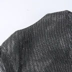 Phlia Sequin Long Sleeve Dress with Pleated Detail