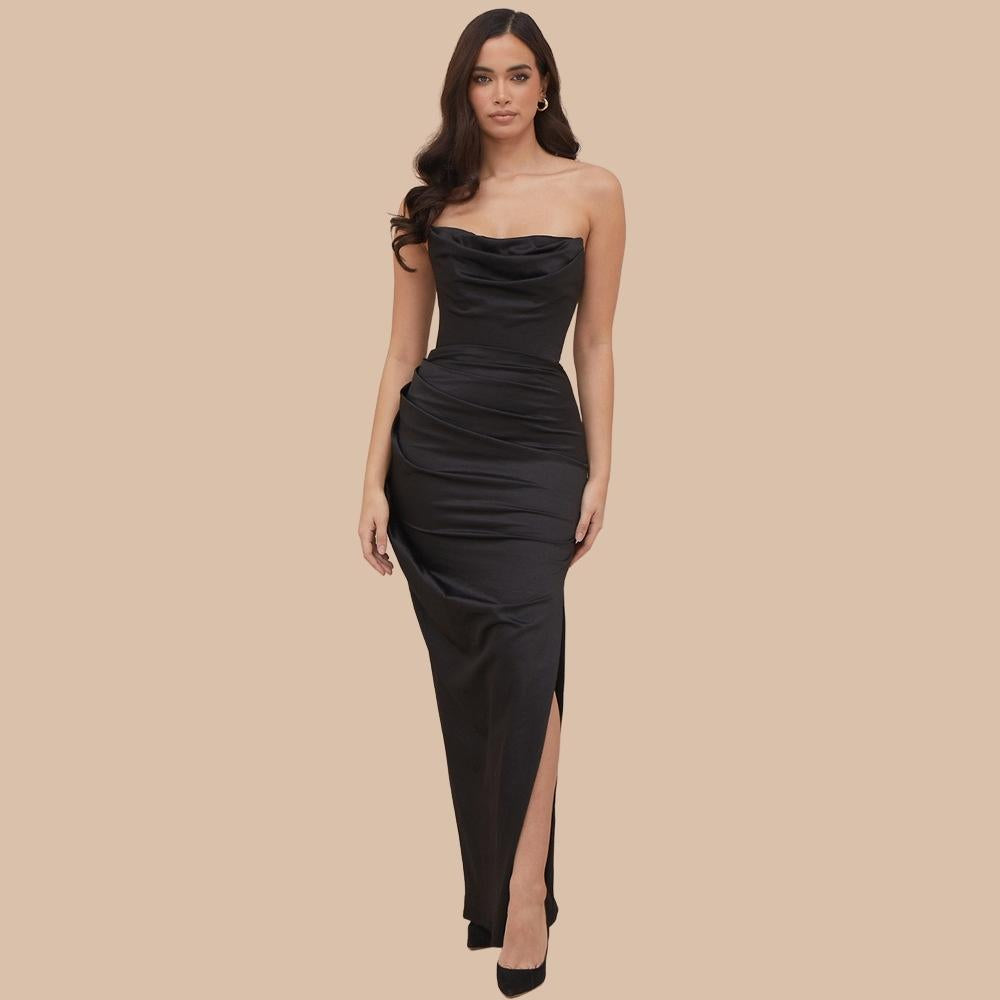 Rachel Satin Gown