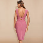 Rebecca Bandage Dress with Cut Out Detail