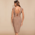 Rebecca Bandage Dress with Cut Out Detail