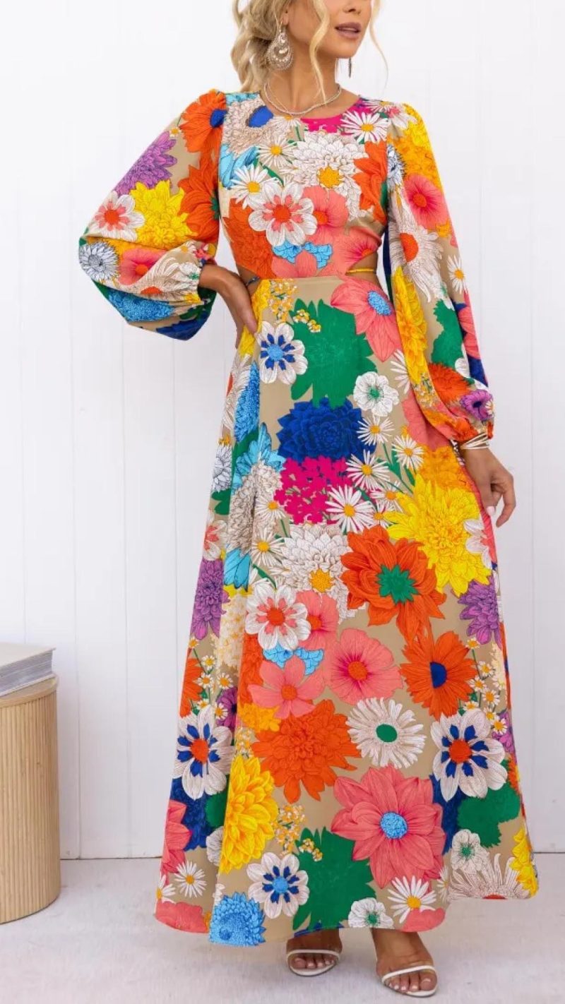 Nancy Boutique Long Ceremony Dress Chic Silhouette Collection