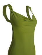 MORANA DRESS - GREEN : PASTEL GREEN
