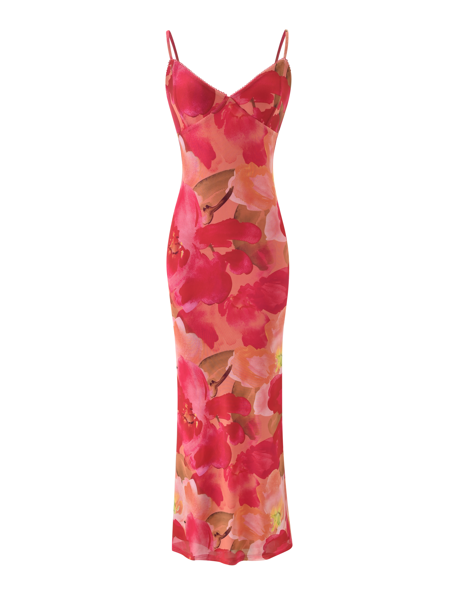 JULIANNA MAXI DRESS - DAIQUIRI FLORAL