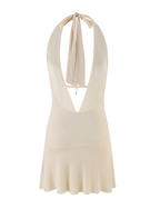BROOKS DRESS - WHITE : CREAM : FLORAL