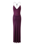 ORIELLE MAXI DRESS - PLUM ORCHID