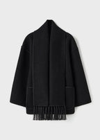Jessy Elegant Scarf Coat