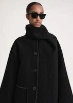 Jessy Elegant Scarf Coat
