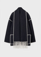 Jessy Elegant Scarf Coat