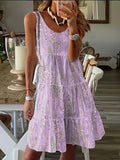 Floral Short Dress