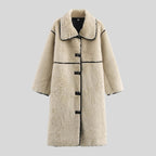 Teddy Trim Coat