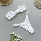 Twist Bandeau Bikini Set