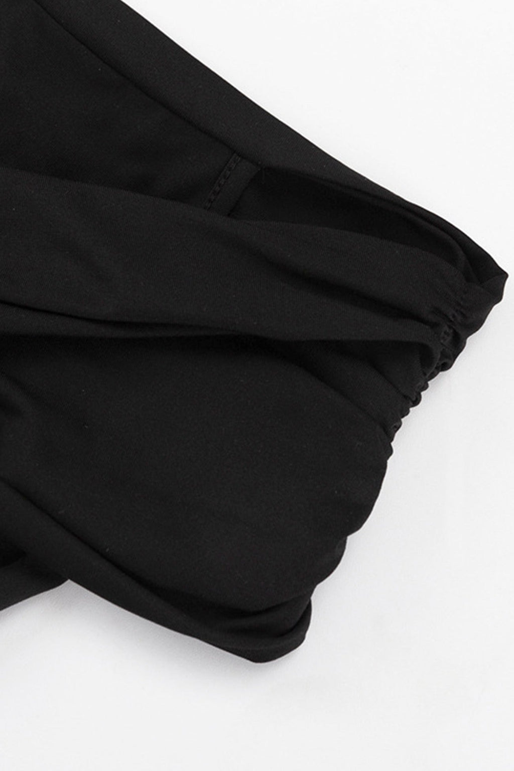 Twisted-front Drop Shoulder Tops