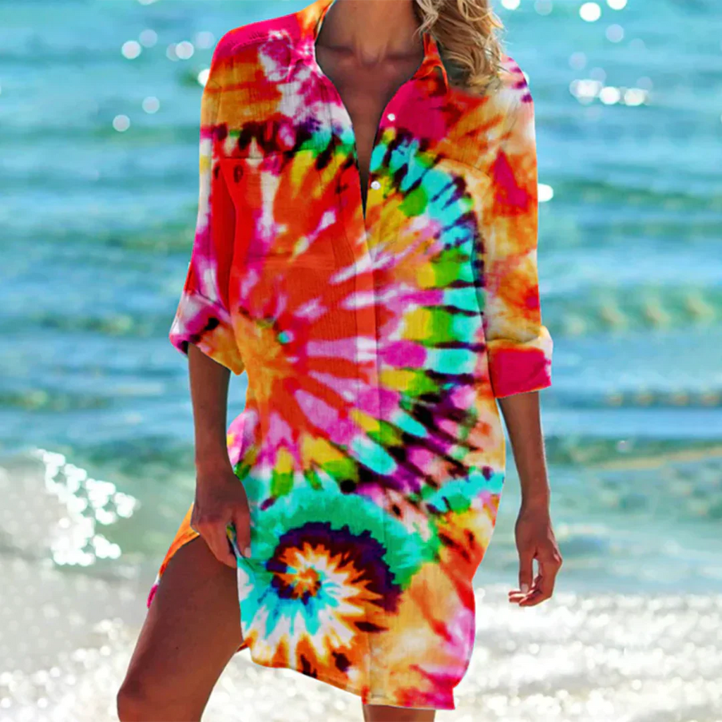 Isabel Premium Summery Shirt Dress Designer Edit
