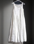 Elisa Aesthetic Vintage Pleated a Line Maxi Dress Premium Wardrobe Essential