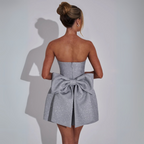 Vanesa Minimalist Mini Dress Statement Occasion Edit