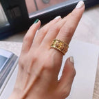 Clover Elegance Ring