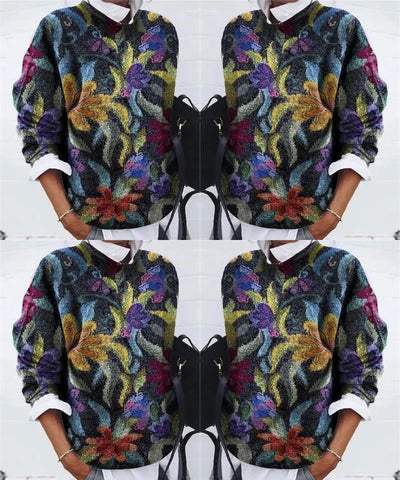| Floral Sweater