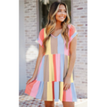 Maite Exclusive Women's Colorful Dress Elevated Occasion Wear