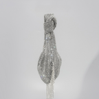 Laverne Rhinestone Tassel Bag
